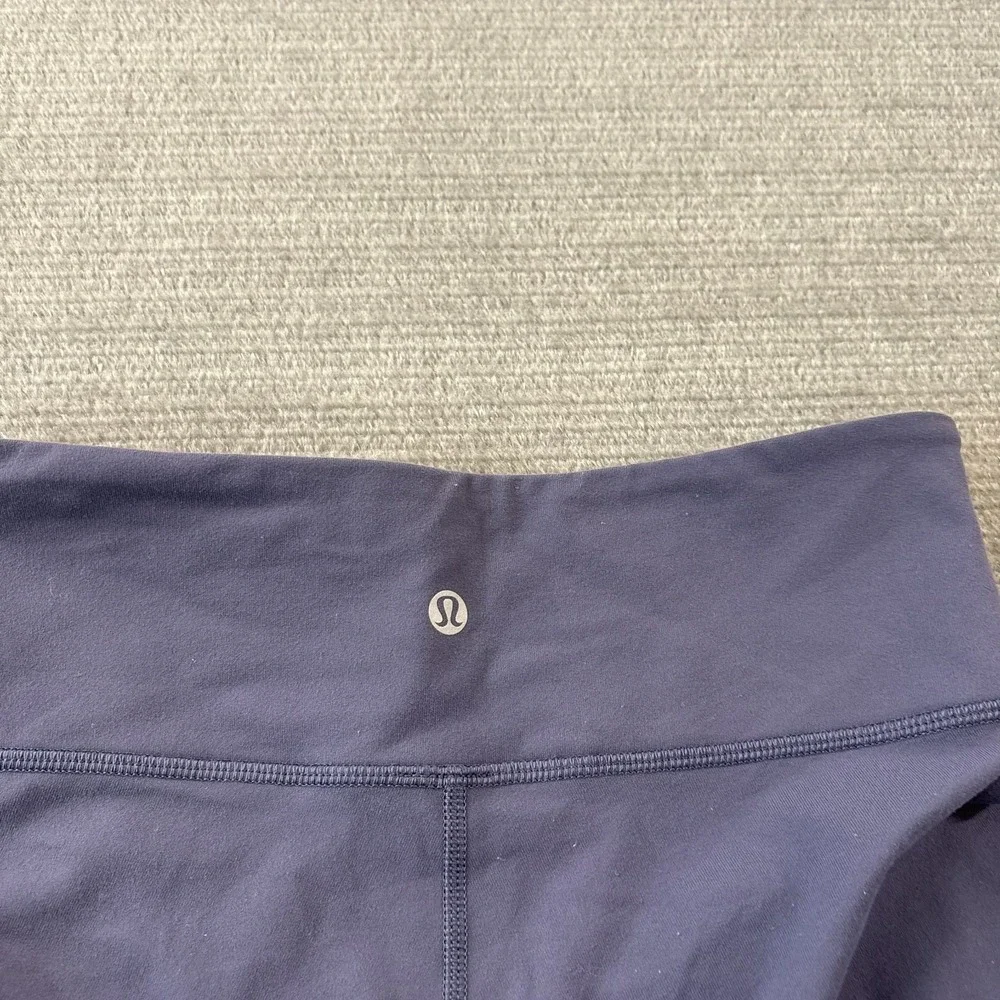 Lululemon Leggings Womens 6 Blue High Waist Gym Skinny Running Stretch Yoga